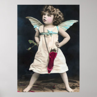 Angry Cupid Poster