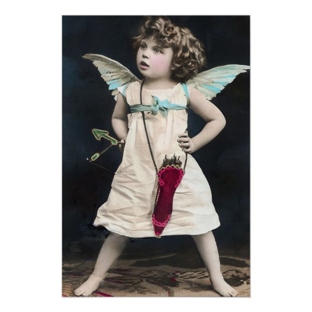 Angry Cupid Poster (Front)