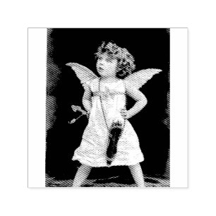 Angry Cupid Self-inking Stamp