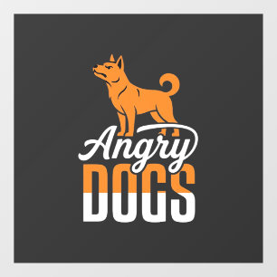 Angry Dogs Vector Mascot