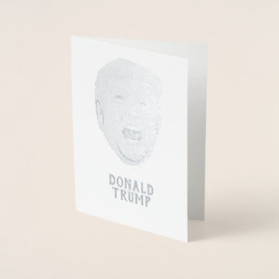 ANGRY DONALD TRUMP CUSTOM FOIL CARD