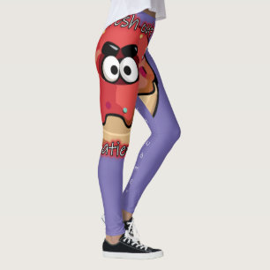 Angry Donut: Fresh out of patience Leggings