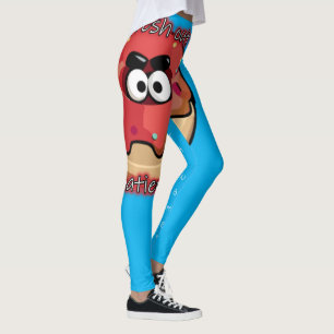 Angry Donut: Fresh out of patience Leggings