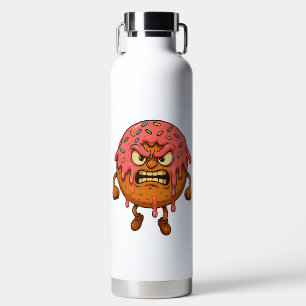 Angry Doughnut II Water Bottle