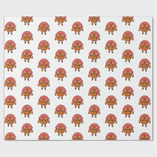 Angry Doughnuts II Wrapping Paper