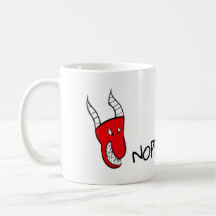 Angry Dragon Has A Heart Coffee Mug
