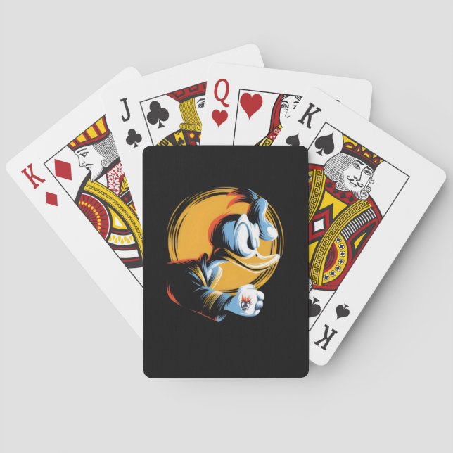  Angry Duck Playing Cards (Back)
