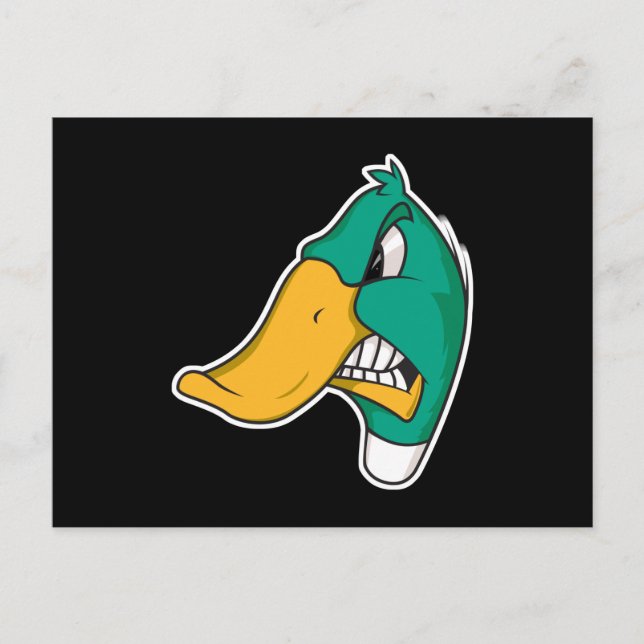 angry duck postcard (Front)