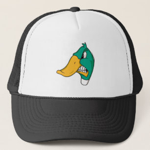 angry duck trucker hat