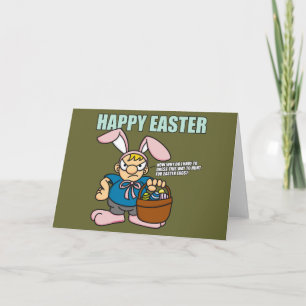 Angry Easter Boy Card