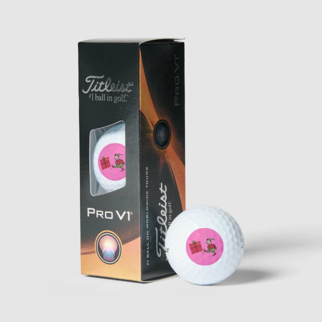 Angry Elf Titleist Pro V1 golf balls 3 pk (Packaging)