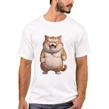 Angry fat cat cute funny angry cat