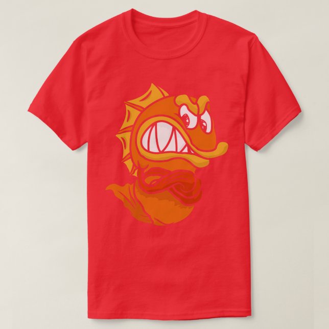 Angry Fish 1 T-Shirt (Design Front)