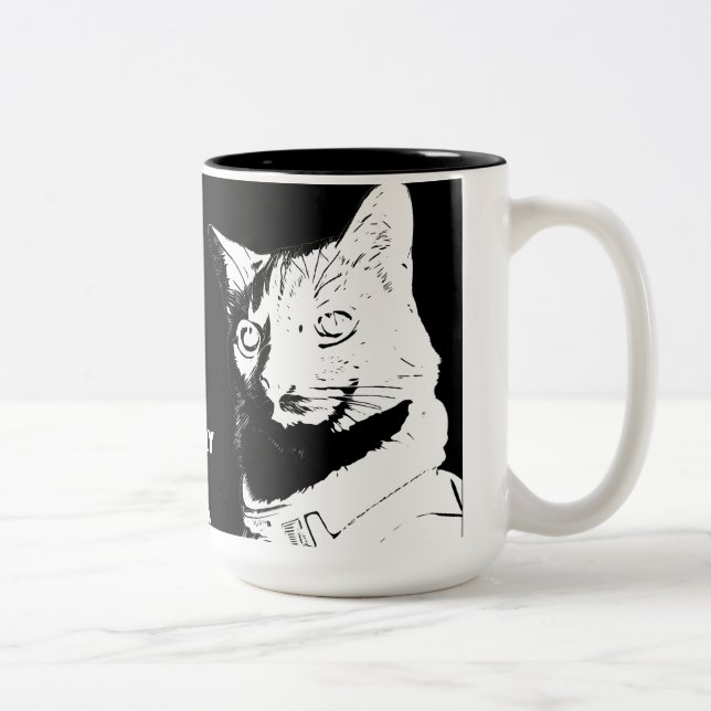 Angry Fitz Two-Tone Mug (Right)