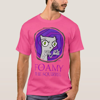Angry Foamy The Squirrel (Classic Series) T-Shirt