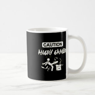 Angry Gamer Computer Funny Video Game Gift  Coffee Mug