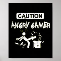 Angry Gamer Computer Funny Video Game Gift