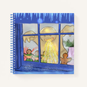 Angry Gingerbread Giant Notebook – Holiday Tale