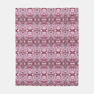 Angry Girl Fleece Blanket