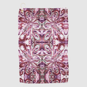 Angry Girl Golf Towel