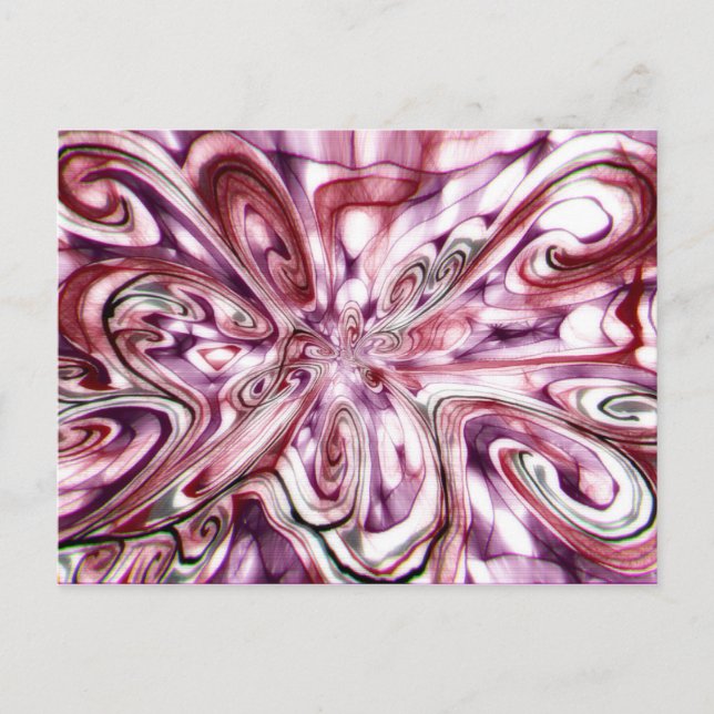 Angry Girl Postcard (Front)