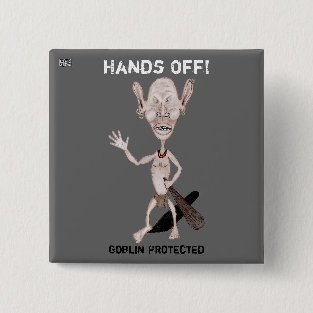 Angry Goblin Button (Front)