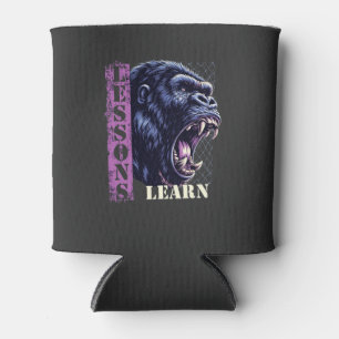 Angry Gorilla Lessons Learn Foam Cup Holder  Can Cooler