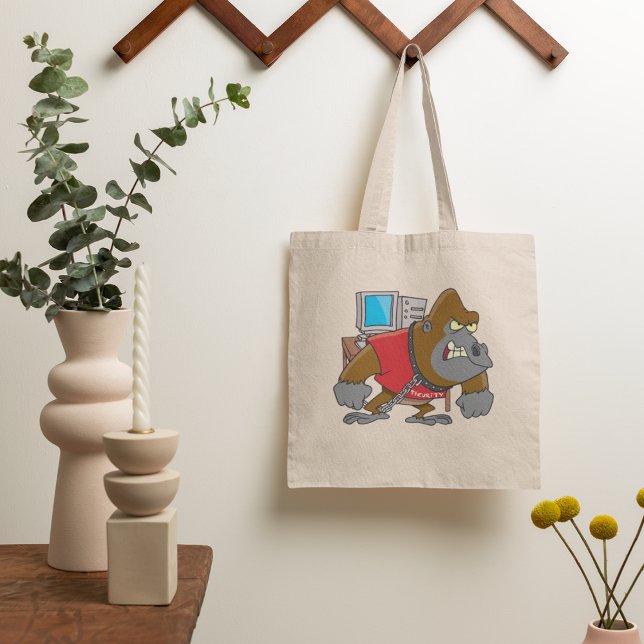 Angry Gorilla Security IT Tech Tote Bag (Creator Uploaded)