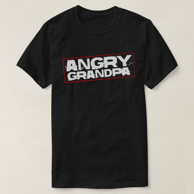 Angry Grandpa TV Show RIP Memorial T Shirt (Design Front)