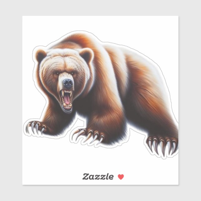Angry Grizzly Bear  (Sheet)