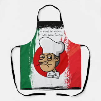Angry Italian Chef Apron