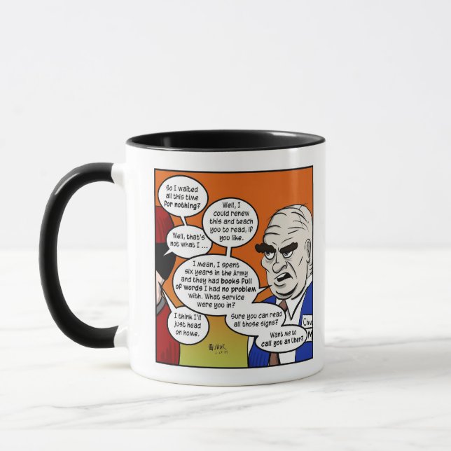 Angry John Rants: In the Army Mug (Left)