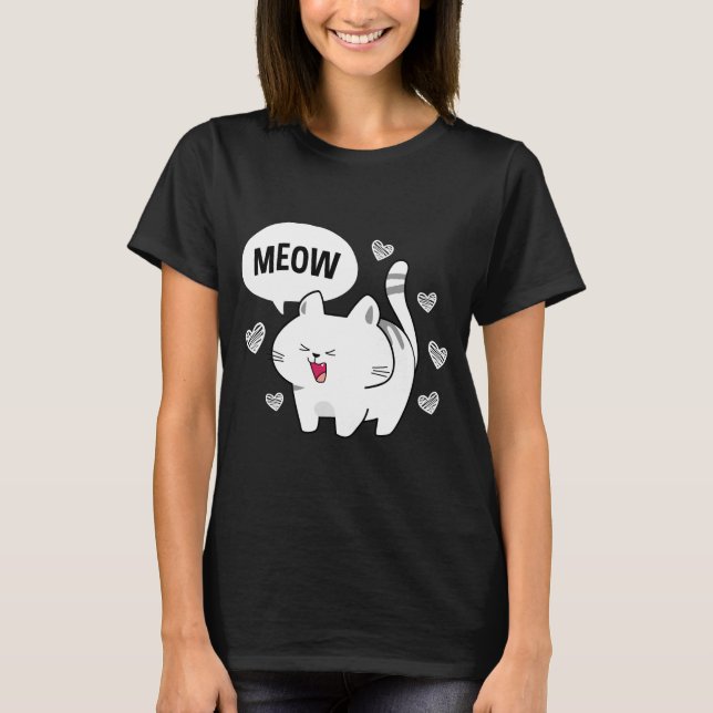 Angry Kitty T-Shirt (Front)