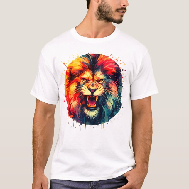 Angry Lion T-Shirt (Front)