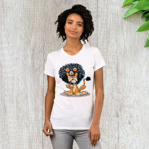 Angry Lion Womens T-Shirt
