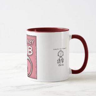 Angry Little Monkey Club Mug