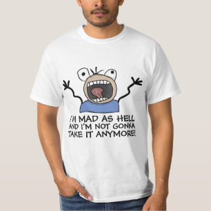ANGRY MAD AS HELL DAD MENS FUNNY T-SHIRTS