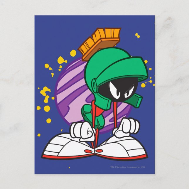Angry Marvin Postcard (Front)