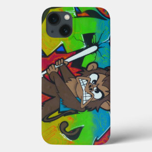 Angry Monkey graffiti Ipad case