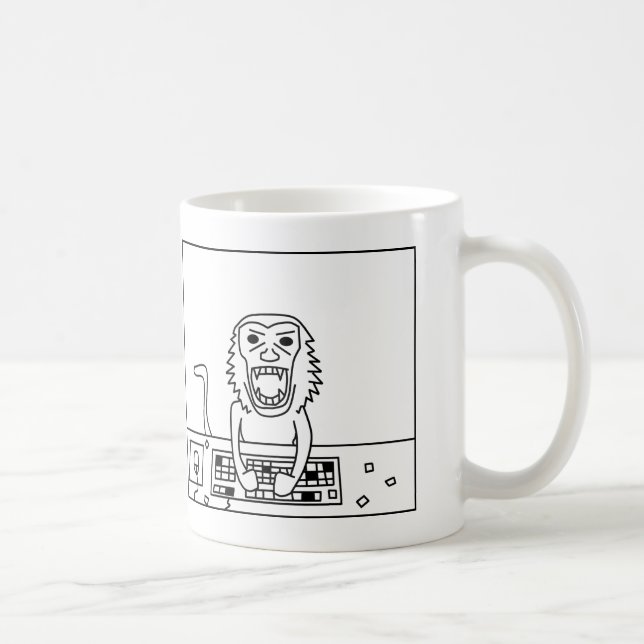 Angry Monkey Mug (Right)