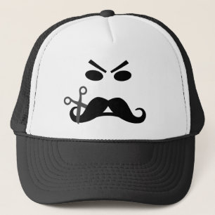 Angry Moustache hat - choose colour