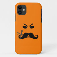 Angry Moustache iPhone 5 case-mate