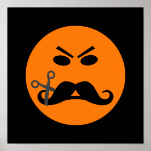 Angry Moustache poster