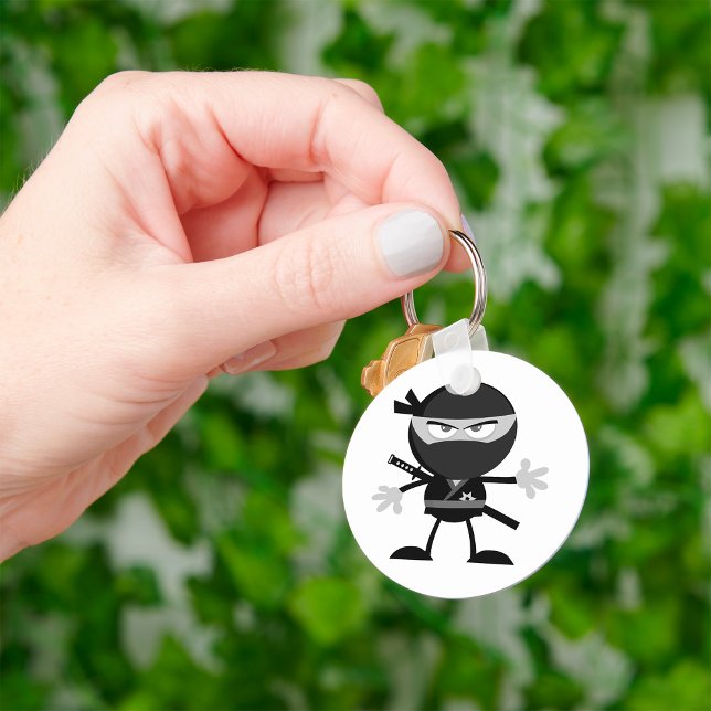 Angry Ninja Warrior Keychain (Creator Uploaded)