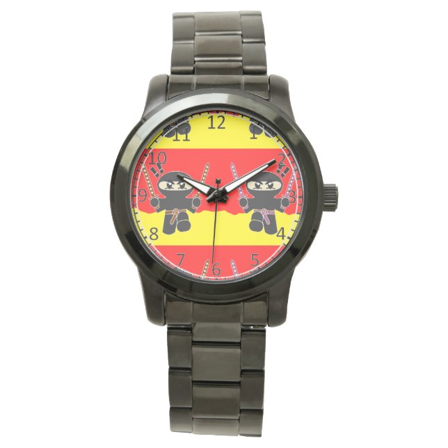 Angry ninjas watch (Front)