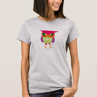 Angry owl is colourful T-Shirt