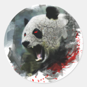 Angry Panda Sticker