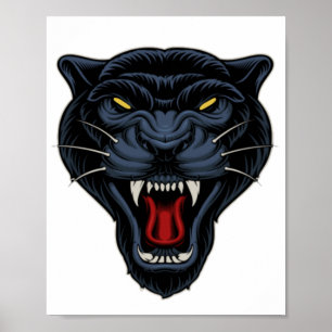 Angry Panther Poster