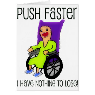 Angry Patient in Wheelchair