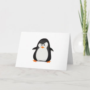 Angry Penguin Card